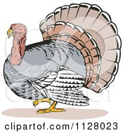 Poster, Art Print Of Thanksgiving Turkey Bird 2
