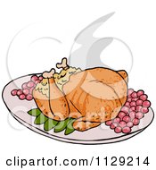Poster, Art Print Of Roasted Thanksgiving Turkey