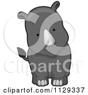 Poster, Art Print Of Cute Rhino