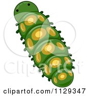 Poster, Art Print Of Cute Green Caterpillar