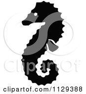 Poster, Art Print Of Seahorse Silhouette
