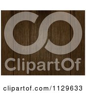 Clipart Of A Rustic Wood Panel Background Royalty Free Illustration