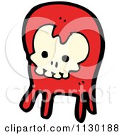 Poster, Art Print Of Red Skull Ghost