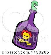 Poster, Art Print Of Purple Bottle Of Poison
