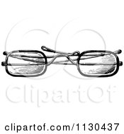Retro Vintage Black And White Eye Glasses 1