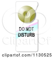 Do Not Disturb Tag On A Door 1