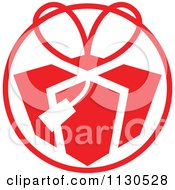 Poster, Art Print Of Round Red Christmas Gift Avatar