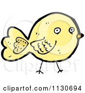 Poster, Art Print Of Yellow Bird 1