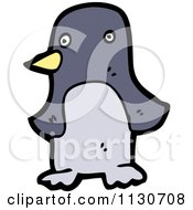 Cartoon Of A Penguin Royalty Free Vector Clipart