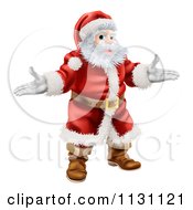 Poster, Art Print Of Presenting Santa Claus