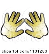 Poster, Art Print Of Gold Hands