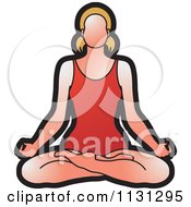 Poster, Art Print Of Yoga Woman Meditating