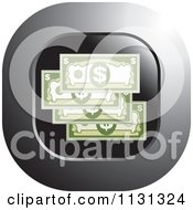 Clipart Of A Cash Money Icon Royalty Free Vector Illustration
