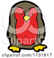Cartoon Of A Penguin Bird 3 Royalty Free Vector Clipart