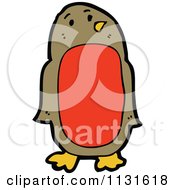 Cartoon Of A Penguin 4 Royalty Free Vector Clipart