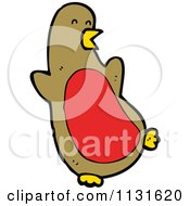 Cartoon Of A Penguin Bird 2 Royalty Free Vector Clipart