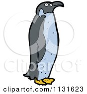 Cartoon Of A Penguin 1 Royalty Free Vector Clipart