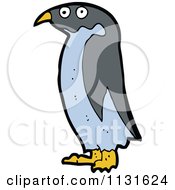 Cartoon Of A Penguin 2 Royalty Free Vector Clipart