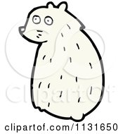 Cartoon Of A Sitting Hamster 5 Royalty Free Vector Clipart by lineartestpilot