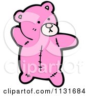 Poster, Art Print Of Pink Teddy Bear