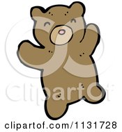 Cartoon Of A Bear 1 Royalty Free Vector Clipart