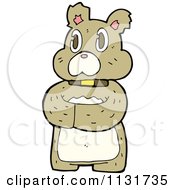 Cartoon Of A Bear Royalty Free Vector Clipart