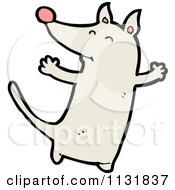 Cartoon Of A Dog Royalty Free Vector Clipart