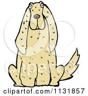 Cartoon Of A Brown Dog 12 Royalty Free Vector Clipart