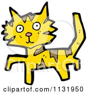 Cartoon Of A Ginger Kitty Cat 2 Royalty Free Vector Clipart