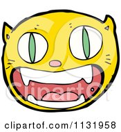 Poster, Art Print Of Ginger Kitty Cat Face 1