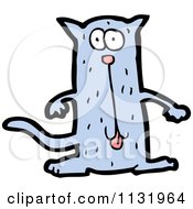 Poster, Art Print Of Blue Cat