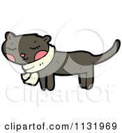 Cartoon Of A Kitty Cat Royalty Free Vector Clipart