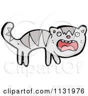 Cartoon Of A Kitty Cat Royalty Free Vector Clipart