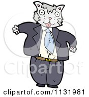 Poster, Art Print Of Business Cat In A Suit