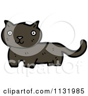 Cartoon Of A Kitty Cat Royalty Free Vector Clipart