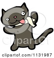 Cartoon Of A Kitty Cat Royalty Free Vector Clipart