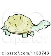 Cartoon Of A Turtle 5 Royalty Free Vector Clipart