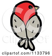 Cartoon Of A Bird 2 Royalty Free Vector Clipart