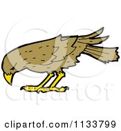 Cartoon Of A Bird 5 Royalty Free Vector Clipart