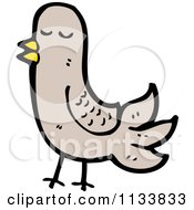 Poster, Art Print Of Brown Pigeon Bird