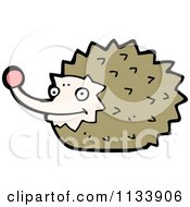 Poster, Art Print Of Brown Hedgehog