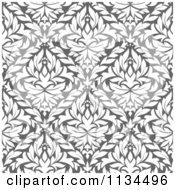 Poster, Art Print Of Grayscale Diamond Damask Background Pattern