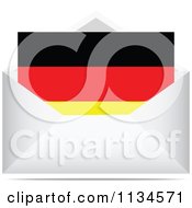 Poster, Art Print Of German Letter In An Envelope