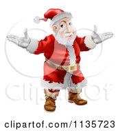 Poster, Art Print Of Shrugging Santa