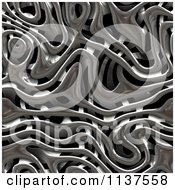 Clipart Of A Seamless Metallic Weave Texture Background Pattern Royalty Free CGI Illustration