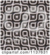 Clipart Of A Seamless 3d Truchet Tile Texture Background Pattern Version 3 Royalty Free CGI Illustration