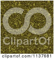 Clipart Of A Seamless Green Tangle Texture Background Pattern Version 16 Royalty Free CGI Illustration