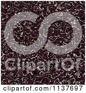 Clipart Of A Seamless Tangle Texture Background Pattern Version 6 Royalty Free CGI Illustration
