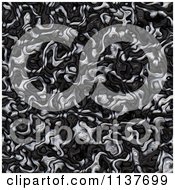 Clipart Of A Seamless Silver Tangle Texture Background Pattern Version 8 - Royalty Free CGI Illustration by Ralf61 #COLLC1137699-0172