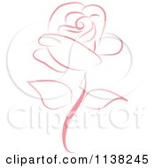 Poster, Art Print Of Beautiful Single Pink Rose